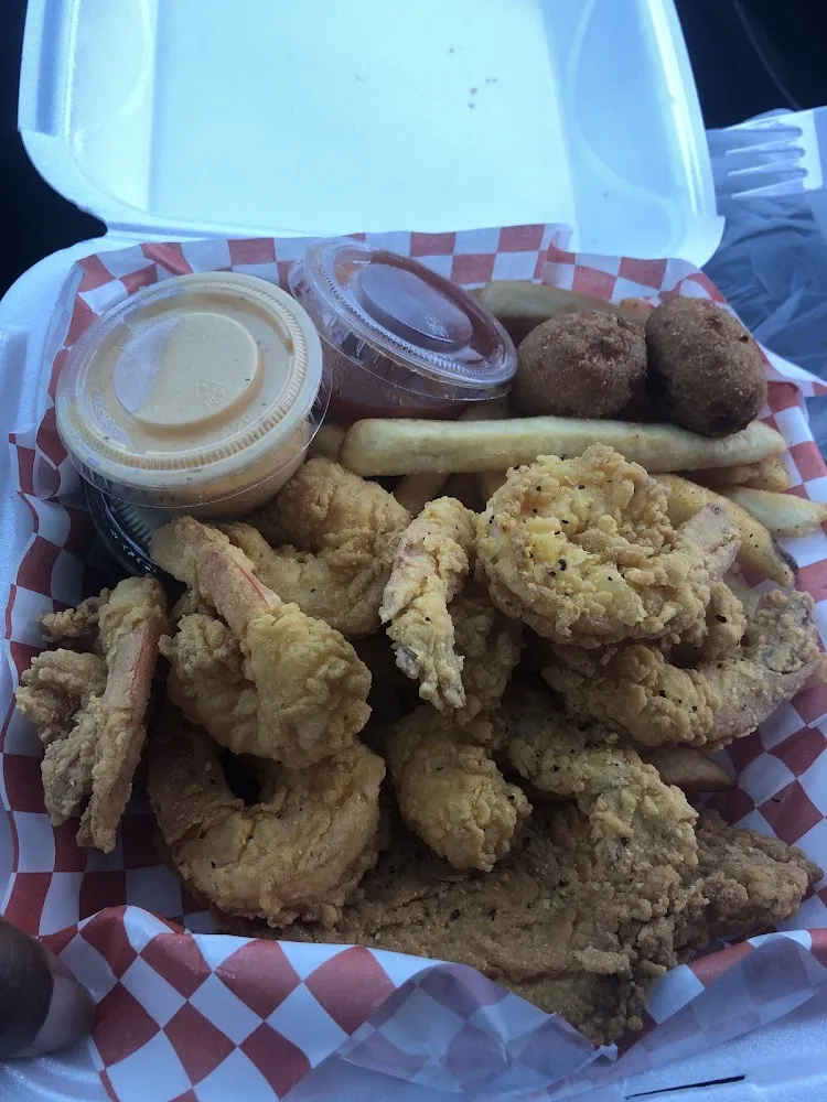 Chicken Tenders and Catfish