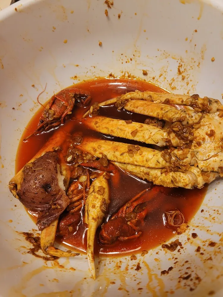 Crab Legs and Crawfish